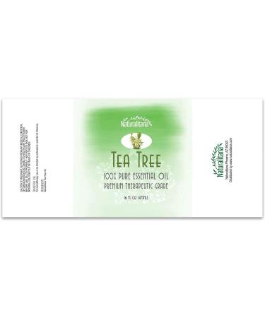 Buy Best Tea Tree Essential Oil 16oz | Aromatherapy Oil for Diffusers Soap Bath Bombs & Candles - International Shipping - Buy Online on GoSupps.com