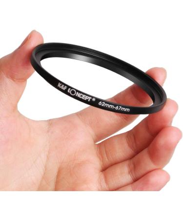 K&F Concept 18-Piece Filter Ring Adapter Kit - Metal Stepping Rings Set for Camera Lens Filters (Black) - Buy Online on GoSupps.com