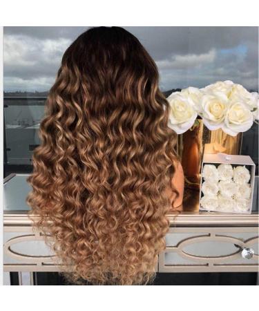 Buy BGHJUE African Brown Yellow Lace Front Wig - Pre Plucked Brazilian Straight Human Hair with Baby Hair - Buy Online on GoSupps.com