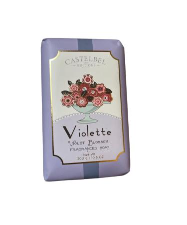 Castelbel Violet Blossom Luxury Soap Bar 10.5 Oz Lavender