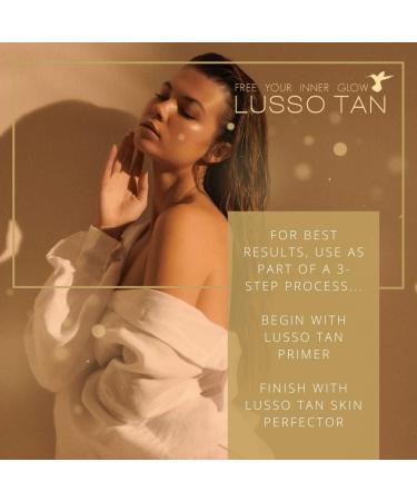 Lusso Tan Flawless Tan Kit Gift Set - Rapid Self Tan Mousse & Velvet Application Soft Double Sided Tanning Mitt. For Streak-Free Application. Vegan Pregnancy Safe Fake Tan. Fast Sunless Tanner Rapid Tan Gift Set - Buy Online on GoSupps.com
