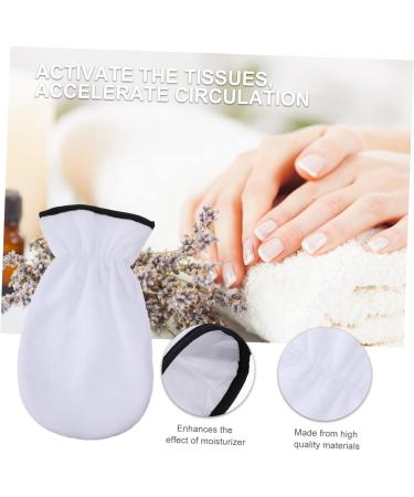 Couvre-mains Et Pieds En Flanelle Polyester Pour Soin Spa Domicile Chauffants En Paraffine Pour Massage Et Bain De Cire Chaude Protection Pratique Et Confortable - Buy Online on GoSupps.com
