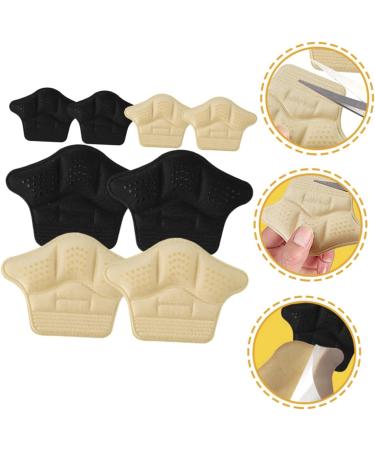 Mobestech 4 Pairs Sneaker Heel Stickers & Inserts - Cushion Pads for Men & Women | Comfortable Heel Grips & Liner | Double-Sided Tape for Big Shoes - Buy Online on GoSupps.com