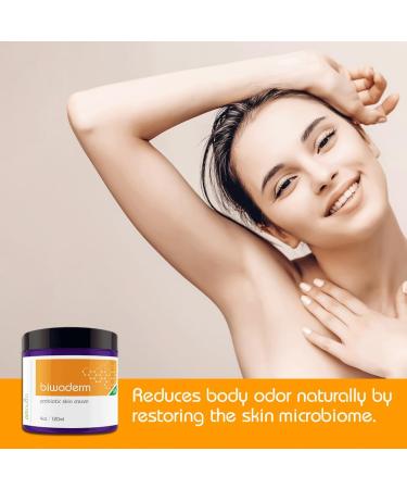 Biwaderm Probiotic Skin Cream - Organic 4oz for Eczema Psoriasis & Folliculitis Treatment with Pure Aloe Vera Gel - Buy Online on GoSupps.com