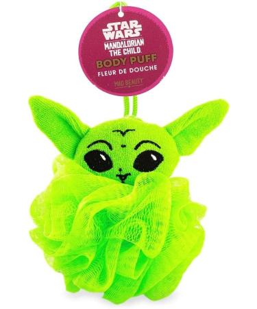 Mad Beauty Disney Mandalorian Baby Yoda Shower Puff - Soft and Gentle Cleansing - Buy Online on GoSupps.com