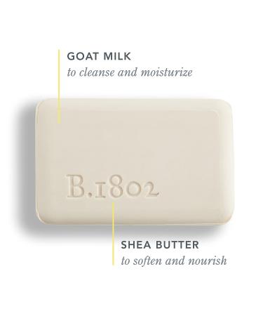 Beekman 1802 Goat Milk Soap Bar 3-Piece Set - 3.5 oz - Nourishing, Moisturizing Vanilla Absolute Soap - Gentle on Sensitive Skin - Cruelty Free - Buy Online on GoSupps.com