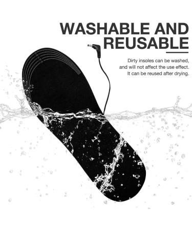 Buy IxyHKB Heated Insulation Soles - USB Rechargeable Foot Warmers Washable Heating Pillows 3 Heat Levels Perfect Heated Shoe Inserts for Men (Sizes 35-40) - Buy Online on GoSupps.com