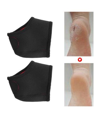Heel Guard Set - 2-Piece Heel Sleeve Protectors for Plantar Fasciitis, Heel Spurs, Achilles Tendinitis - Relieve Heel Pain with Shock Absorbing Technology - Buy Online on GoSupps.com