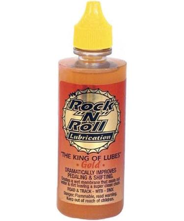 Rock N Roll 135816 Gold Chain Lubricant - 4oz | Premium Bike Lube - Buy Online on GoSupps.com