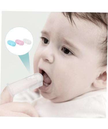 Beaupretty 3-Piece Silicone Finger Toothbrush Set for Babies & Children | Gentle Oral Care for Toddlers - Buy Online on GoSupps.com
