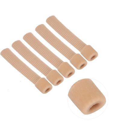 5pcs Toe Sleeve & Finger Toe Tube Bunion Pads for Foot Health (Size Small) - Buy Online on GoSupps.com