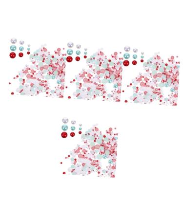 minkissy 4pcs 1 Nail Resin Drill Bling Accessories Nail Decorations for Nail Art House Accessories for Home Bling Decor Rhinestone Jewelry Nail Jewelry Nail Accessories Beadwork Pearl 0.8X0.8cmx4pcs As Shown 2x4pcs