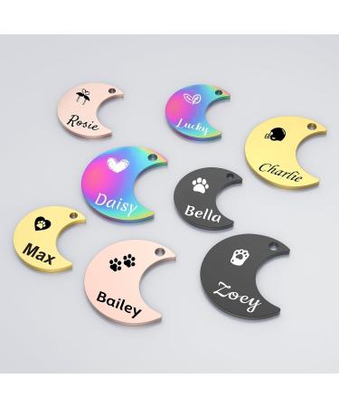 Personalized Yehanti Dog Tag - Engraved Stainless Steel Name Tag for Dogs Cats & Puppies | Custom Contact Info & Address | Ideal Pet Identification - Buy Online on GoSupps.com