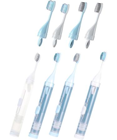 Portable Foldable Toothbrush for Travel Camping & Outdoor - Soft & Easy to Carry for Men and Women - Buy Online on GoSupps.com