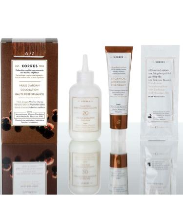 Correx Argan Oil Colorant GIANDUJA 6.77 - Ammonia-Free 100% Gray Hair Coverage Vegan & Long-Lasting Color - International Shipping Available - Buy Online on GoSupps.com