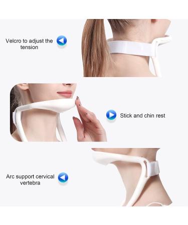 Nakeah Naked Adjustable Neck Support - Pain Relief & Tension Relief for Cervical Spondylosis | Bianco Color - Shop Now! - Buy Online on GoSupps.com