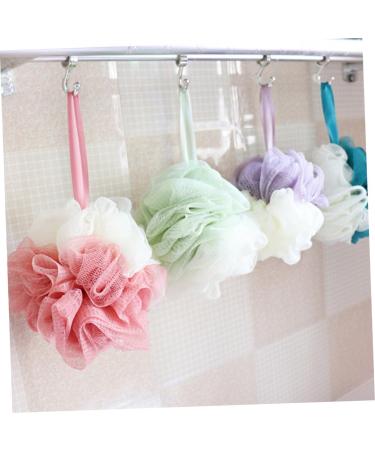 FRCOLOR 2pcs Exfoliating Mesh Bath Sponge Balls - Soft Loofah Pouf for Shower & Bath | Two-Color H301 | Ideal for Deep Cleansing & Skin Care - Buy Online on GoSupps.com