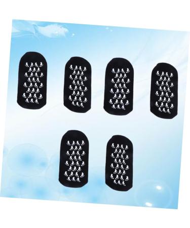 POPETPOP 3 Pairs Foot Care Socks Spa Gel Socks Shallow Mouth Socks Feet Care Ultimate Socks for Dry Cracked Skin on Feet Foot Socks Cotton Boat Socks Black Gel moisturizing Socks - Buy Online on GoSupps.com
