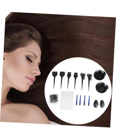 DOITOOL 1 Set Tools Disposable Barber Apron Hair Applicator Comb Balayage Brush Dye Mixing Bowl Highlight Hair Brush Hair Tint Bowl Hair Dyeing Kit Hair Dye Bowl Household - Buy Online on GoSupps.com