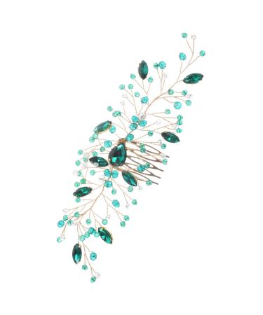 MAGICLULU Side Hair Comb Formal Hair Accessories for Women Wedding Hair Comb Aesthetic Hair Accessories Rhinestone Hair Accessories Decorative Hair Combs for Women Hair Comb Wedding