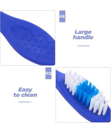 Minkissy 10-Pack Soft Prison Toothbrushes - Travel-Friendly Wear-Resistant Mini Brushes for Gentle Cleaning - Buy Online on GoSupps.com