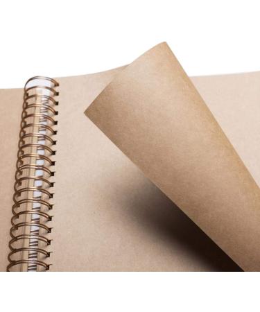 12x12 Large Scrapbook 3.6 LBS Heavy Duty Scrapbook Album | Scrapbook Photo Album | Kraft Hardcover Notebook with 50 Sheet | Use as Photo Album  Baby Book  SketchBook|12x12 Inch 100 Page - Buy Online on GoSupps.com