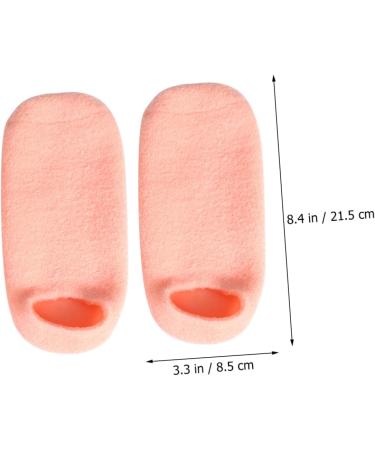 minkissy 1 Pair Gel Moisturizing Socks Orange Socks Softening Socks Everyday Wear Socks Foot Moisturizing Socks Women Socks Features Socks for Women Foot Moisturising Socks Ankle Socks Spa - Buy Online on GoSupps.com