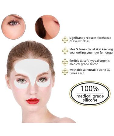 Effective Anti-Aging Folding Silicone Pads for Forehead | Reusable Skin Lifting Plaster for Men & Women | Smoothing Treatment for Frontal Lines - Buy Online on GoSupps.com