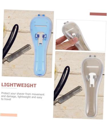 Beavorty 4-Piece Razor Storage Box for Men | Durable Travel Case & Holder for Safe Razor Storage - Buy Online on GoSupps.com