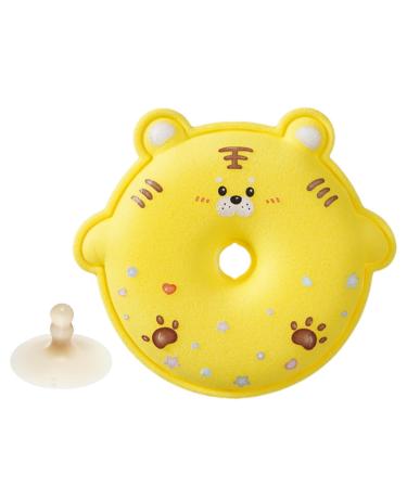 Body Shower Sponge Bath Sponge for - Bath Shower Scrubber Ball | Shower Ball for Body Hotel Bathroom Home Dorm and Travel Yellow