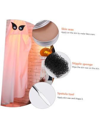 Angoily Halloween Skin Wax Makeup Kit | Scars & Effects for Parties | Green Headband & Nail Art Supplies - Buy Online on GoSupps.com