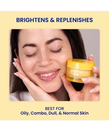 FACETORY Star Velvet Vitamin C Sleeping Mask - Antioxidant Overnight Face Mask for Even Tone & Moisture - Cruelty-Free Fragrance-Free 50ml - Buy Online on GoSupps.com