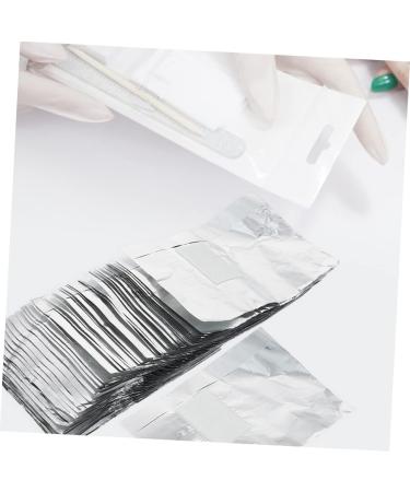  FRCOLOR FRCOLOR 300 Sheets Nail Polish Remover Wraps with Cotton Nail Film Nail Clips Aluminium Mineral Film - Buy Online on GoSupps.com