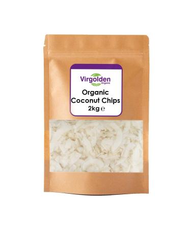 Organic Coconut Chips 2kg by Virgolden Organic
