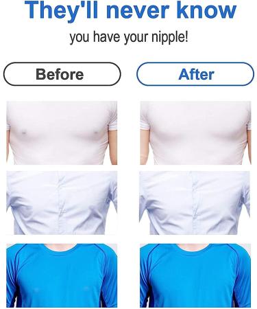 ZAfOSIN 100 Pcs Men's Nipple Covers - Anti-Chafing Nipple Protectors | Adhesive Nip Concealers for Runners - Disposable White - Buy Online on GoSupps.com