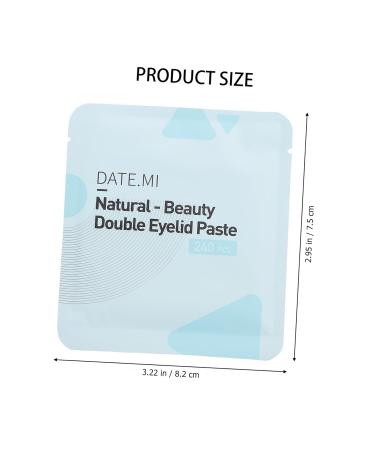 FRCOLOR 3 Sets Double Eyelid Sticker Eye Makeup Supplies Eyelid Strips Double Eyelid Tape No Patch 8.2X7.5X0.1CM Blue - Buy Online on GoSupps.com