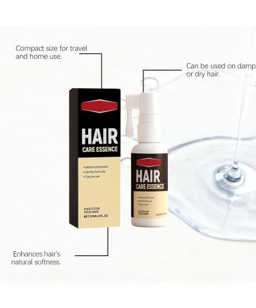 Fortifying Hair Oil Spray Darkening Solution 30ML - Plant Extracts and Fortifying Active Ingredients For Men and Women Against Hair Loss Dryness Thinning and Frizz - Buy Online on GoSupps.com