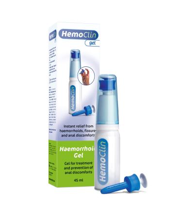 Hemoclin Haemorrhoid Relief 45ml Gel Pack of 1