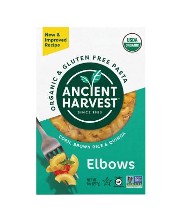 Ancient Harvest Organic Quinoa Pasta, Elbows, 8 Ounce (Pack of 12) Elbows 8 Ounce (Pack of 12)