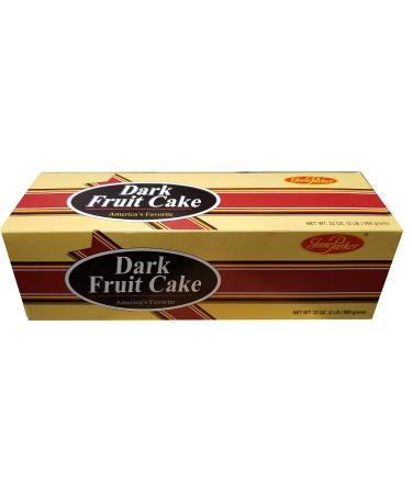 Jane Parker Fruitcake Dark Fruit Cake 2 Pound (32 Ounce) Loaf