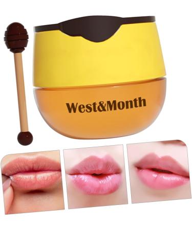 Beavorty Moisturizing Lip Mask Honey Lip Balm Lip Moisturizing Mask Sleeping Lip Mask Overnight Lip Mask Night Mask Lip Care Pads Mask for Women Lip Care Mask Month Lips Miss - Buy Online on GoSupps.com