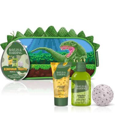 BAYLIS & HARDING Dinosaur Pencil Case Gift Set - Vegan Friendly | 1-Pack - Buy Online on GoSupps.com