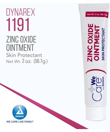 Dynarex Zinc Oxide Ointment 2 oz. Tubes - 72 Count | Diaper Rash Relief & Skin Protection - Buy Online on GoSupps.com