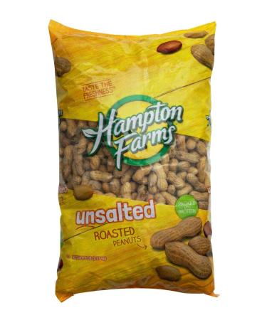 Product of Hampton Farms Unsalted Roasted In-Shell Peanuts 5 lbs. [Biz Discount