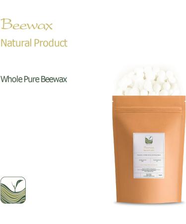 Organic Pure Yellow Beeswax Pellets 100g - Ideal for Lip Balm, Food, and Cosmetic Use - Buy Online on GoSupps.com