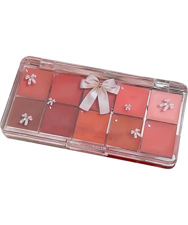 Lip colors lipstick | 10-color water-based lip makeup - Moisturizing lipstick makeup kit non-sticky jelly lip makeup for makeup - Buy Online on GoSupps.com