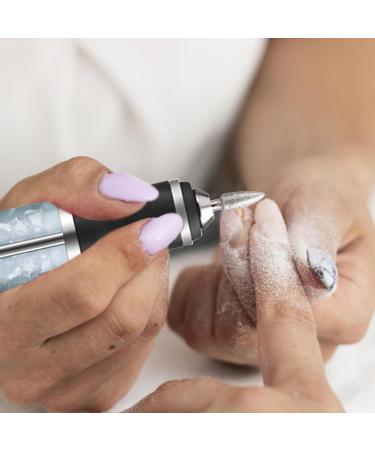 Electric Nail File with 5 Replaceable Head 20000rpm 4 Speeds 500mAh Micro USB Portable Low Noise Manicure Pedicure Polishing Grinding Electric Nail Files - Buy Online on GoSupps.com