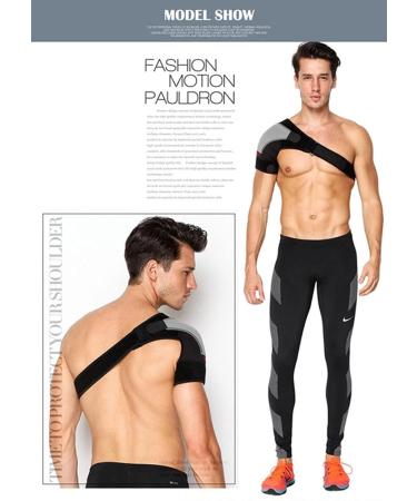 KeuLEn Adjustable Shoulder Stability Brace for Sports - Supportive Neoprene Rotator Cuff & Pain Relief for Left Shoulder Injuries - Buy Online on GoSupps.com