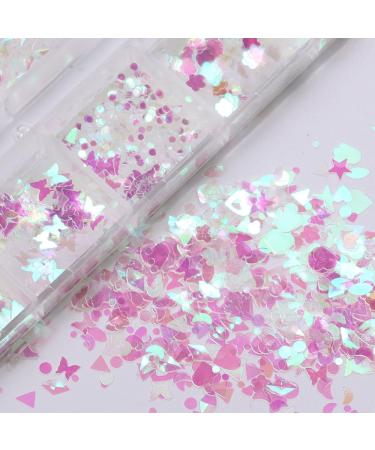 Shop GZSYY Nail Glitter Sequins - 12 Vibrant Colors for Stunning Nail Art & Manicure | International Shipping Available - Buy Online on GoSupps.com