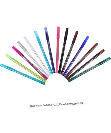 Mikinona 14pcs Eyeshadow Pencil Set Girl Eye Liner Drawing Pencil Cosmetic Accessories Eyeliner Pencil Eyeliner Drawing Pencil Makeup Eye Liner Pencil Eyeliner Drawing Tool Cosmetics Pencil - Buy Online on GoSupps.com